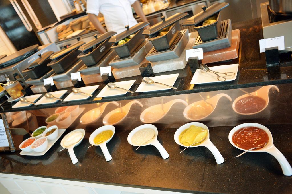 The Domain Bahrain Hotel And Spa - Adults Friendly 16 Years Plus Manama Exterior foto A selection of sauces